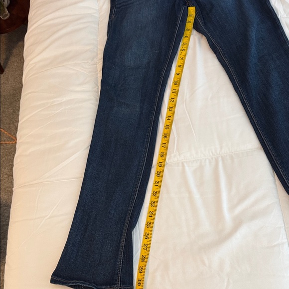 Express Dark Blue Women's Boot Cut Jeans - Picture 6 of 6